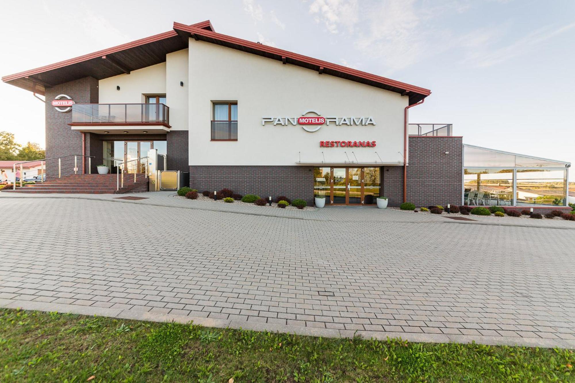 Motel Panorama Šiauliai Exteriör bild
