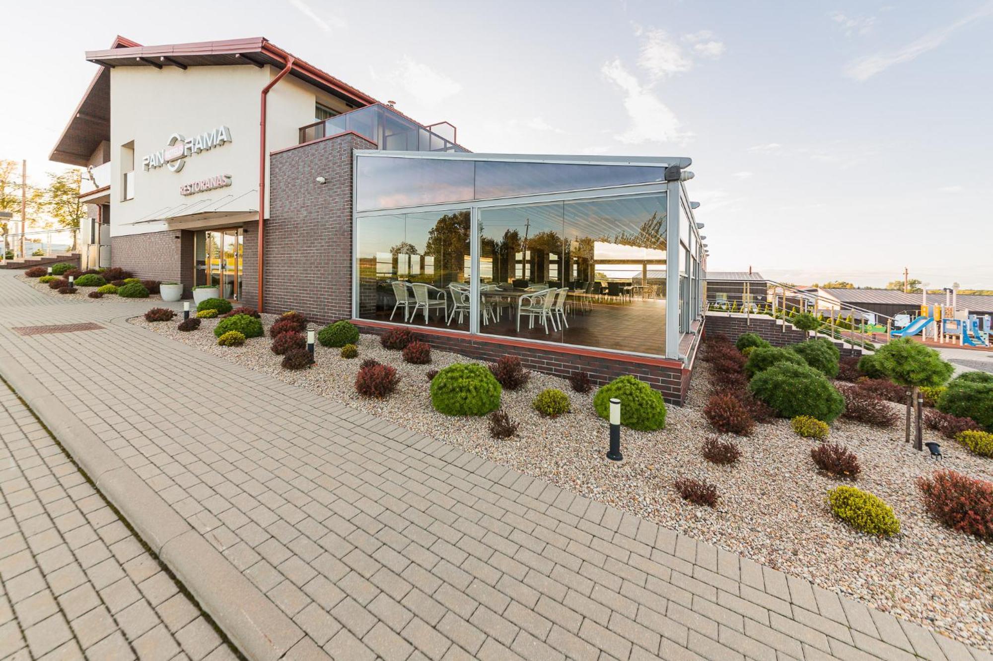 Motel Panorama Šiauliai Exteriör bild